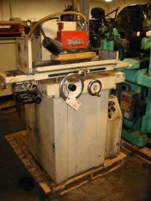 1978 do all 6â€ x 12â€ hand feed surface grinder