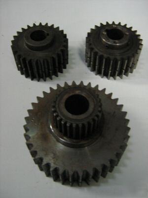 Davenport chain drive gears 2 - 25 th / 1 - 36 tooth