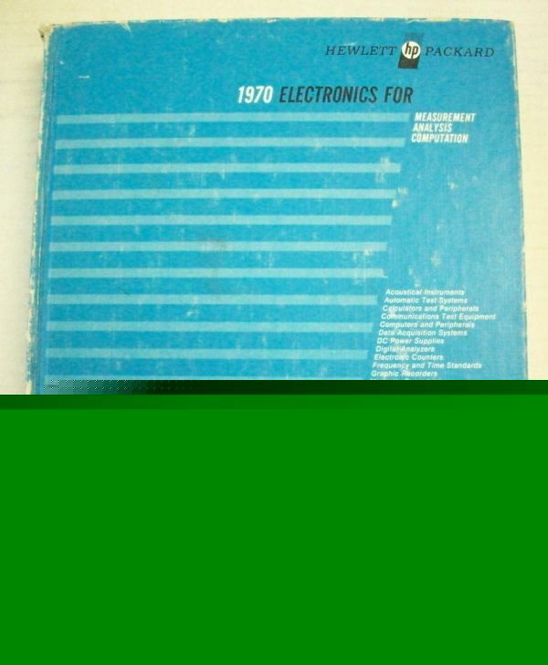 Hp 1970 measurement analysis computation catalog