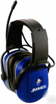 Jackson jammer nrr 25 hearing protector w/ am/fm radio 