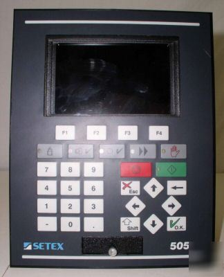 New setex secom 505 process controller 8MB ++ ++