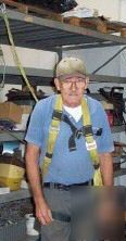 Safety harness & 6 foot web lanyard by miller