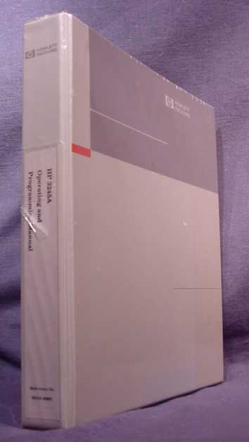 New agilent hp 3245A operating and programming manual 