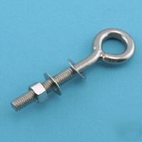 Welded eye bolt 304 stainless steel 5/16