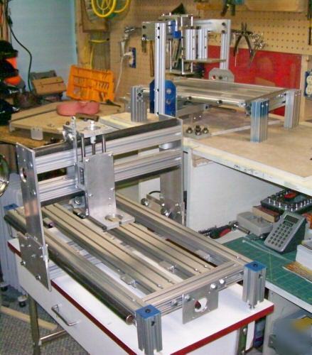 Hobbyist cnc router frame only, ready for your motors