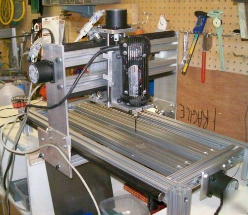 Hobbyist cnc router frame only, ready for your motors