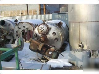 1000 gal alloy fab reactor, 70/180 # - 16314