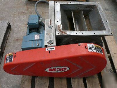 16â€ x 16â€ mac rotary valve; ss, model MD139 (4765)