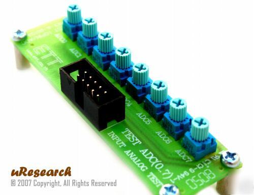 8-pot microcontroller interface basic stamp pic