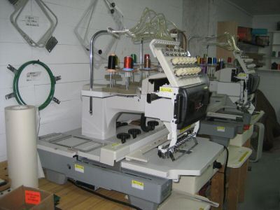 Industrial toyota 860 esp embroidery machine