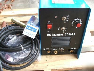 New 416D - 40A plasma cutter/160A tig/150 arc welder