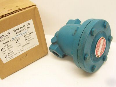 Nicholson b-32 thermostatic steam trap Â½