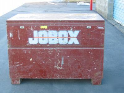 Jobox on-site storage chest with casters