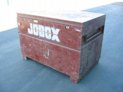 Jobox on-site storage chest with casters