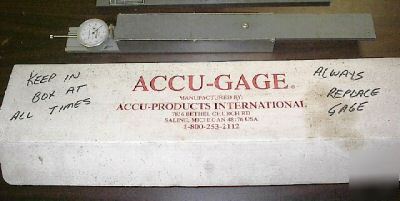 Accu-gage ii - a precision instrument for mower height