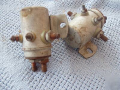 Pair of elec-trak contactors solenoids 36V 11F 11G ge 