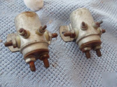 Pair of elec-trak contactors solenoids 36V 11F 11G ge 