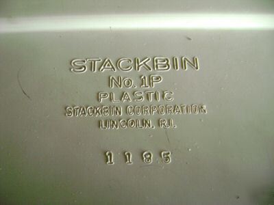 Stackbins heavy duty storage bins - won't bend 