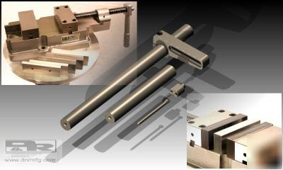 Swivel plate for kr machine vise for manual & cnc mill