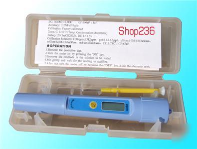 New waterproof high quality tds meter, 