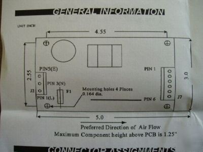 Cortech gps 65-3001 power supply