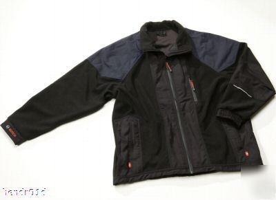 New bosch fleece jacket wind proof workwear cordura m