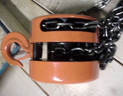 New jet 1 ton hand chain hoist model l-90 with 10' lift