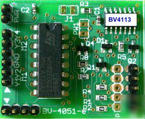 Serial stepper motor controller