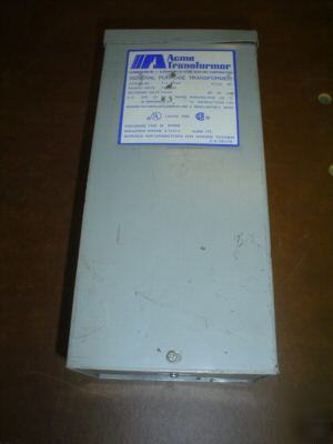 Acme outdoor transformer 2.0 kva, 240/480V a-9-701176