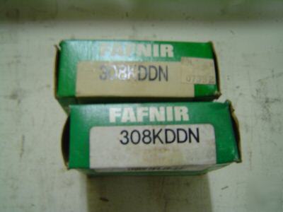 2 fafnir/torrington ball bearing 40X90X23MM 308KDDN