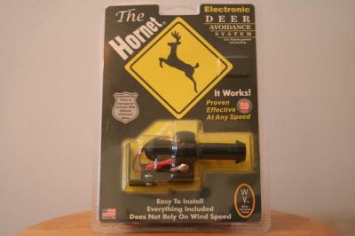 Hornet deer alert, whistle