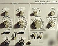 Leader 1020 20 mhz, dual trace oscilloscope 