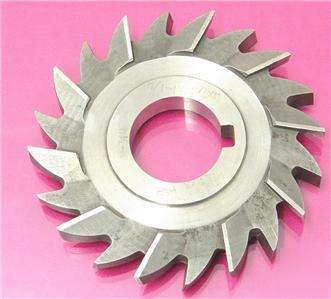 Rel 4 x 7/16 x 1-1/4 hs staggered tooth milling cutter