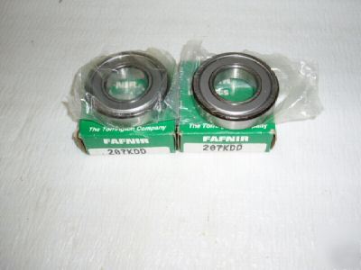 New 2 large fafnir sealed ball bearings # 207KDD ( )