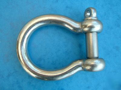 New brand 10MM stainless steel 316 bow shackle