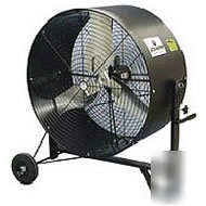 New schaefer 36 inch direct drive portable axial fan