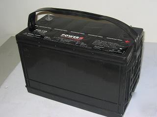 12VOLT 110AH non-spillable battery for sump pump agmgel
