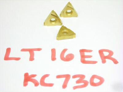 3 kennametal lt laydown thread inserts lt-16ER 20UN