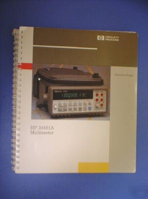 Hp 34401A multimeter operation & service guide