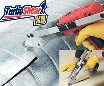 Malco turboshear hd power snips for your cordless drill