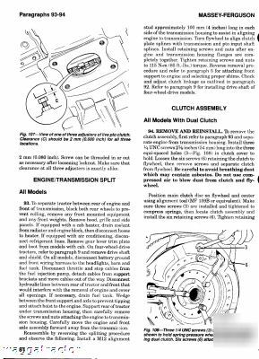 Mf 362 365 375 383 390 390T 398 tractor workshop manual