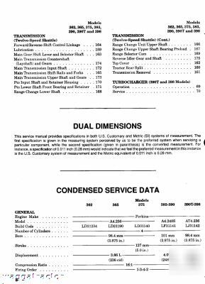 Mf 362 365 375 383 390 390T 398 tractor workshop manual