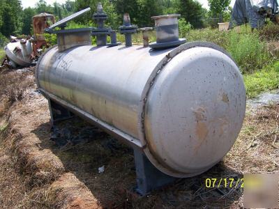 Price reduced 550 gallon 304 stainless steel tank