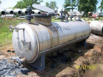 Price reduced 550 gallon 304 stainless steel tank