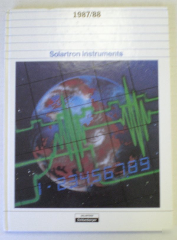 Solartron instruments catalog Â©1987/1988