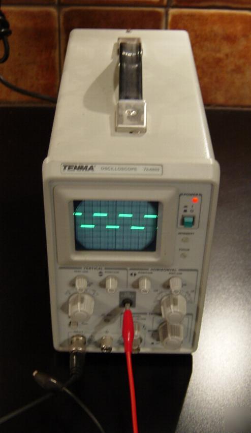 Tenma oscilloscope 10MHZ model 72-6602 external trigger