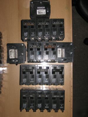 14 siemens qp 60 amp 50 amp 2 pole breakers upsship