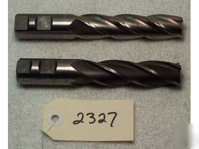 (2) long end mills