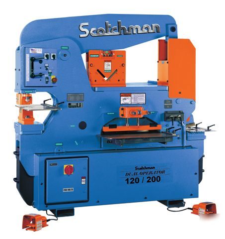 New 120TN ironworker, scotchman do 120/200-24