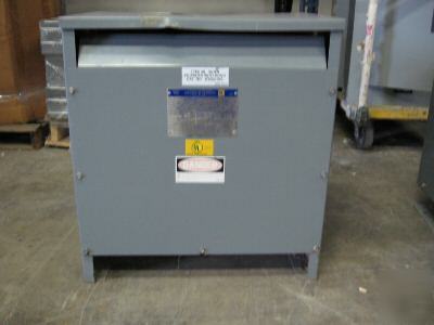 Square d 45 kva 480V pri 208Y/120 sec transformer 